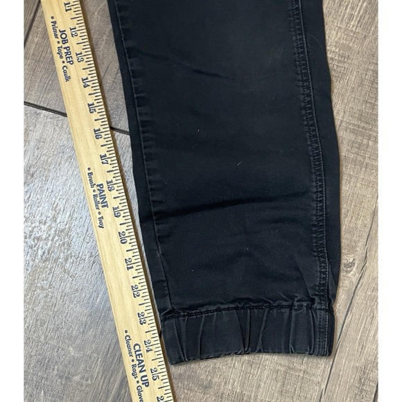 LEVI's Two Horse Brand Cargo Pants Men's 32 x‎ 32 Black Side Pockets Tapered Leg - Picture 14 of 15